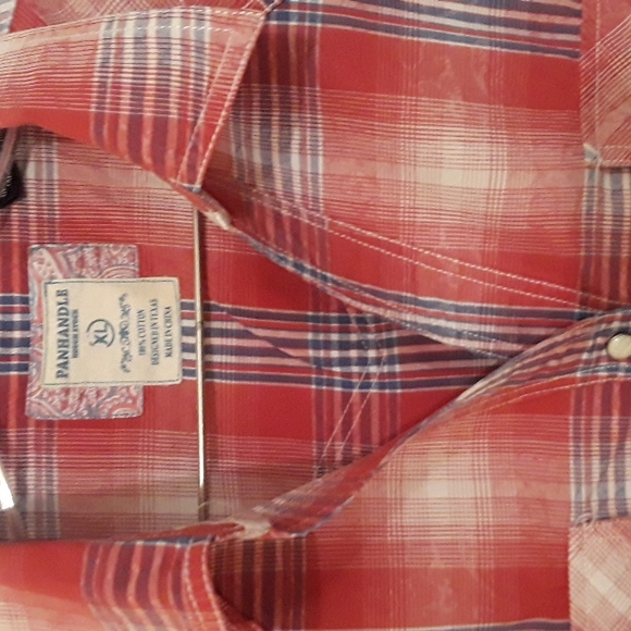 Panhandle slim western style shirt size xl - Picture 2 of 6